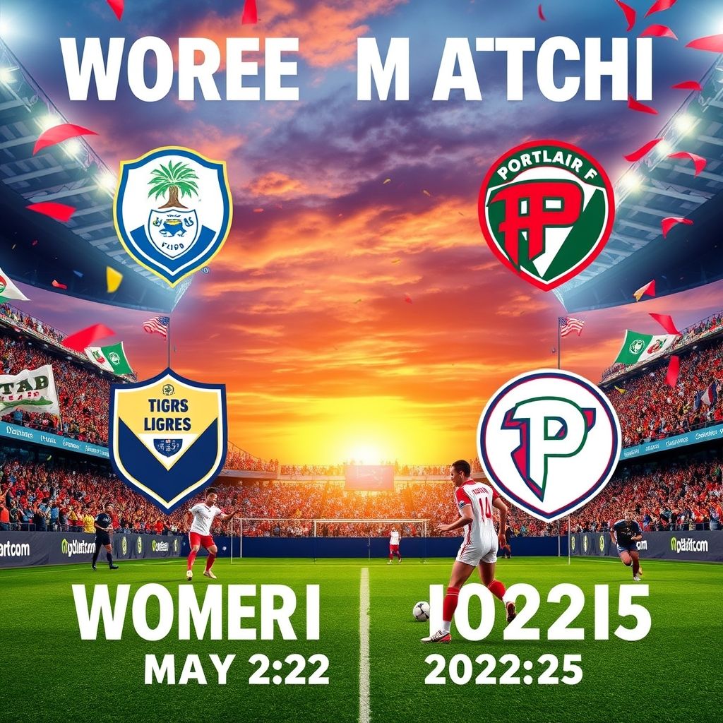 Xem trực tiếp trận đấu Tigres (w) vs Portland Thorns FC (w)