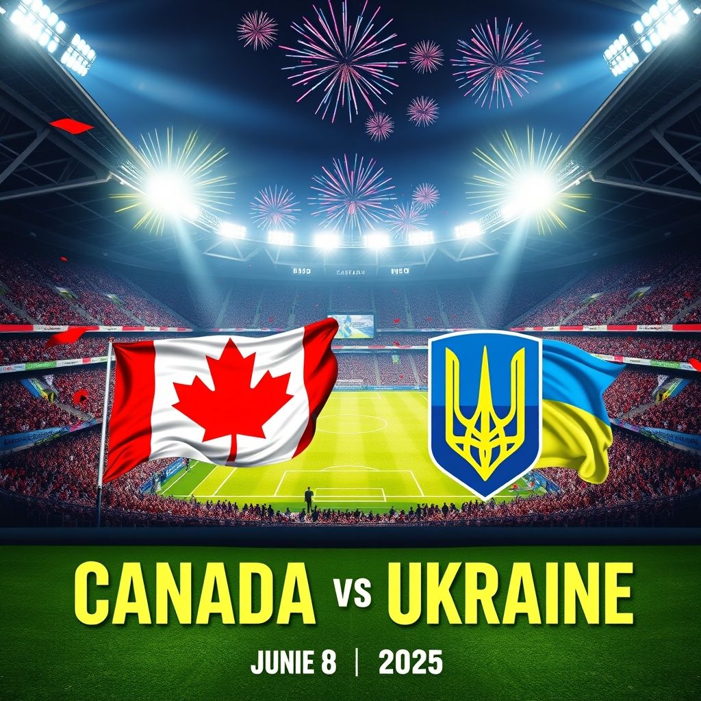 Trực tiếp trận Canada vs Ukraine