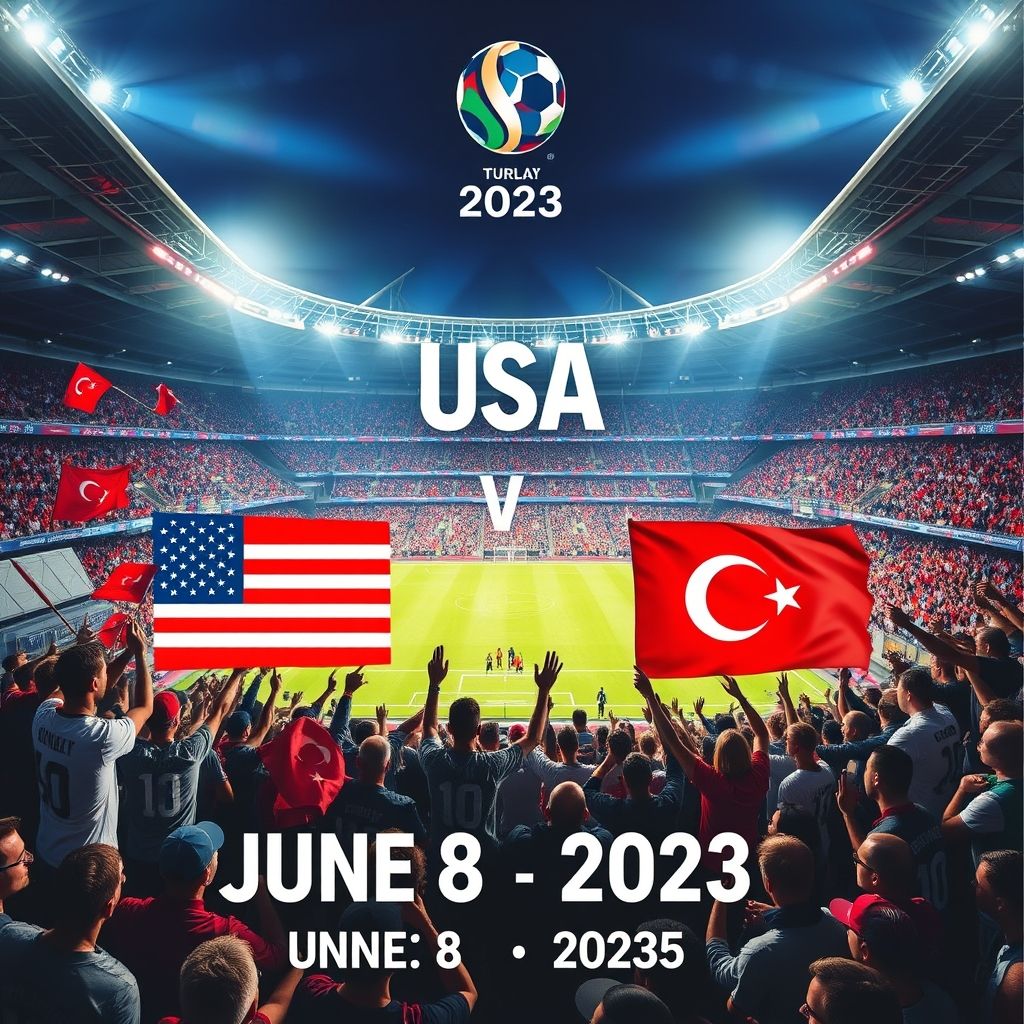 Trực tiếp trận USA vs Turkey